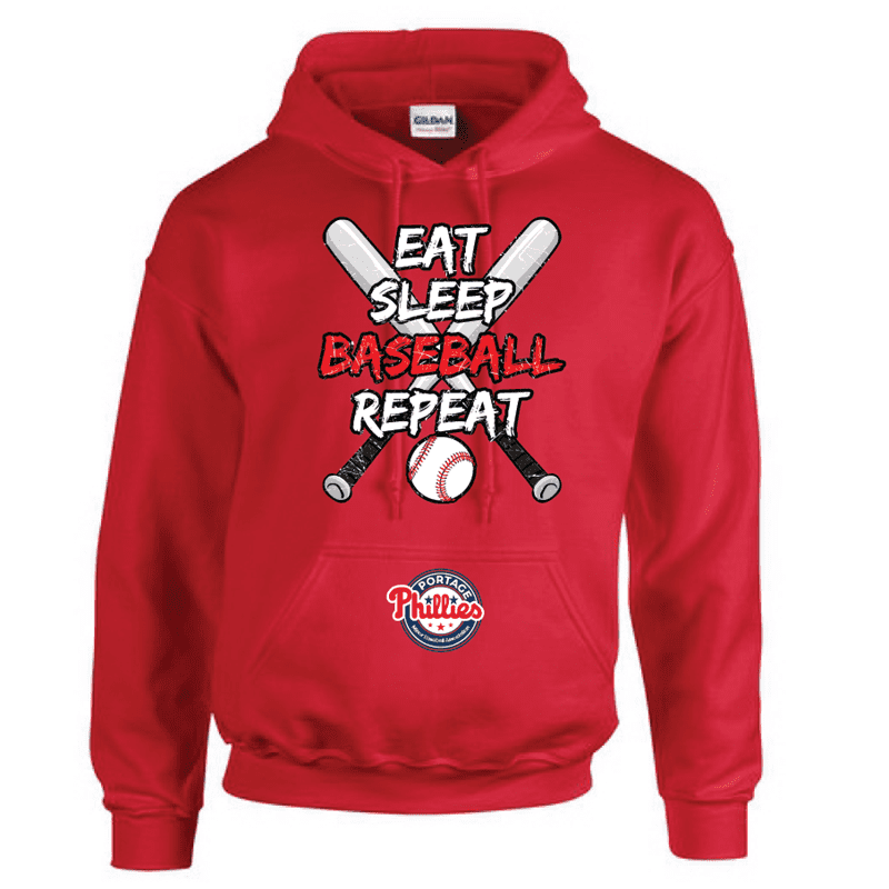 G185 Gildan Heavy Blend 8 oz., 50/50 Hooded Sweatshirt - Red