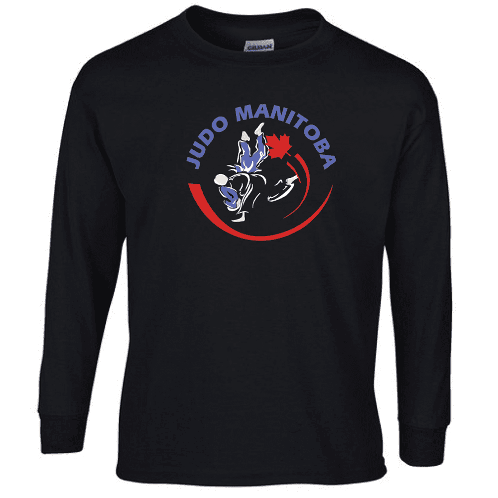 G240 Gildan Ultra Cotton Long Sleeve T-Shirt - Black