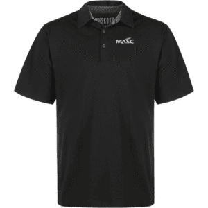 S05750 CSW Muskoka Trail Men's Fairway Poly/Cotton Polo - Black