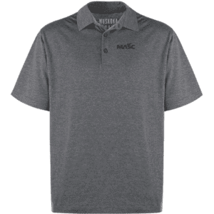 S05750 CSW Muskoka Trail Men's Fairway Poly/Cotton Polo - Melange Charcoal