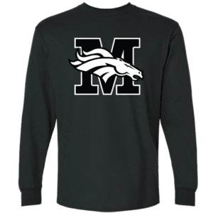 G240 Gildan Ultra Cotton Long Sleeve T-Shirt - Black