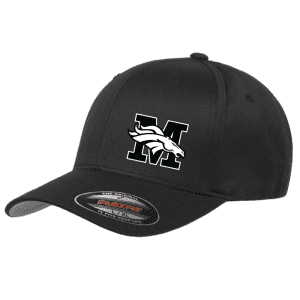 6277 Flexfit Wooly 6 Panel Cap - Black