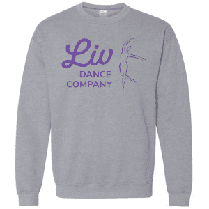 G180 Gildan Heavy Blend Fleece Crew Sweatshirt - Sport Grey