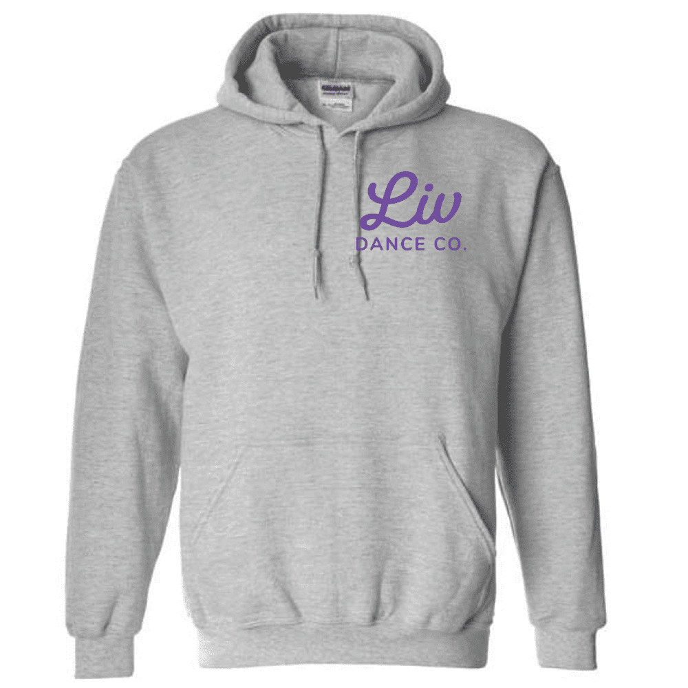 G185 Gildan Heavy Blend 8 oz., 50/50 Hooded Sweatshirt - Sport Grey